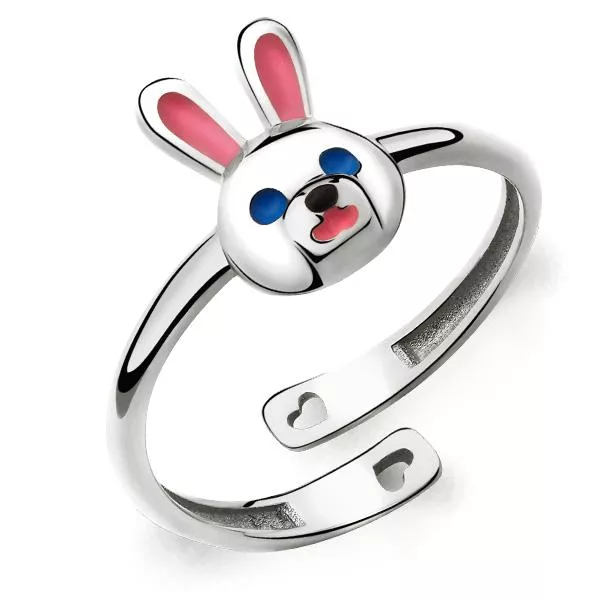 Кольцо, артикул LV57053, серебро