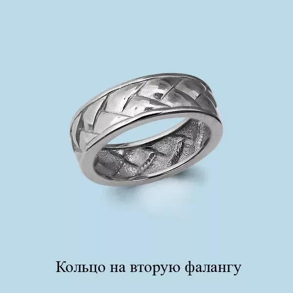 Кольцо из серебра, артикул LV57000