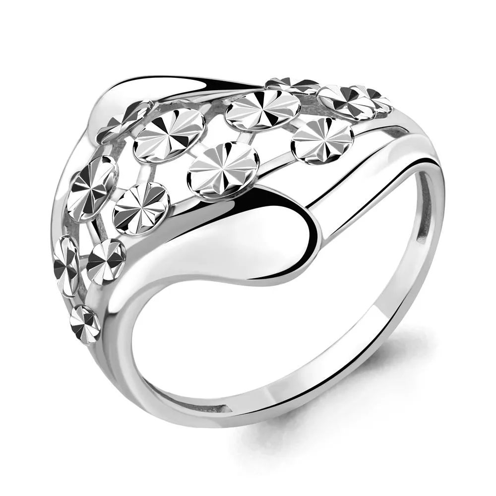 Кольцо, артикул LV54552, серебро