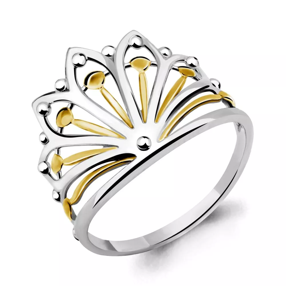 Кольцо из серебра, артикул LV54543