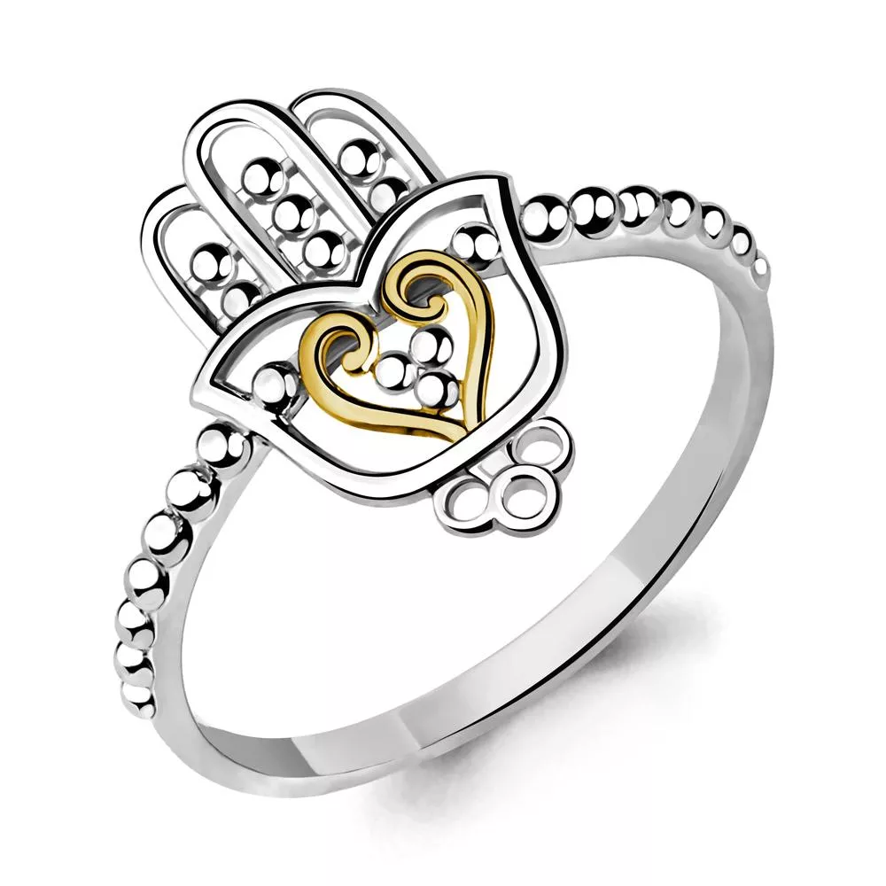 Кольцо, артикул LV54538, серебро