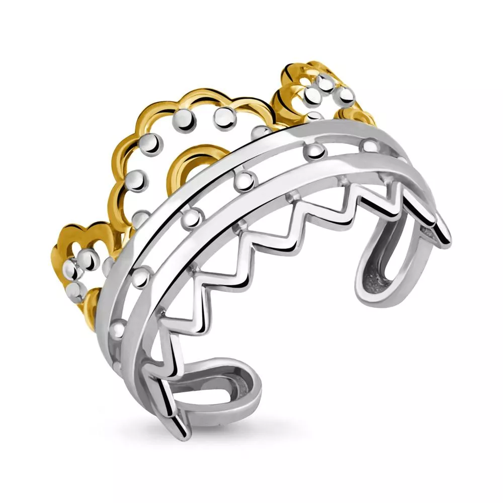 Кольцо из серебра, артикул LV54537