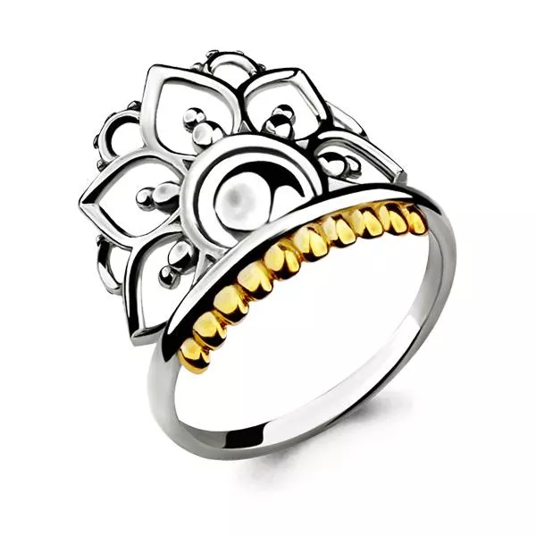 Кольцо из серебра, артикул LV54532