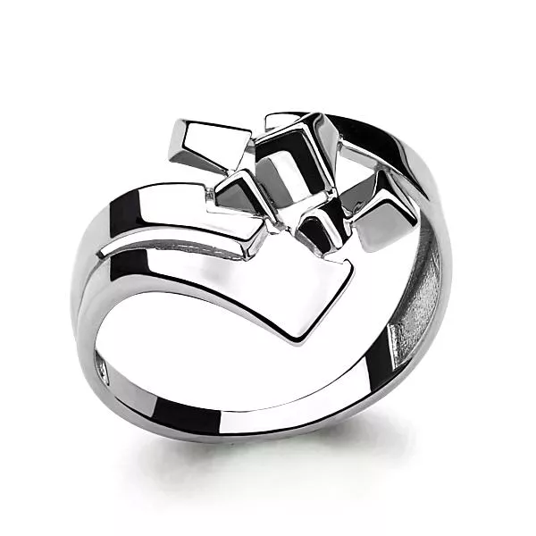 Кольцо, артикул LV54502, серебро