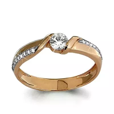 Кольцо золотое  - артикул LV961997Ак