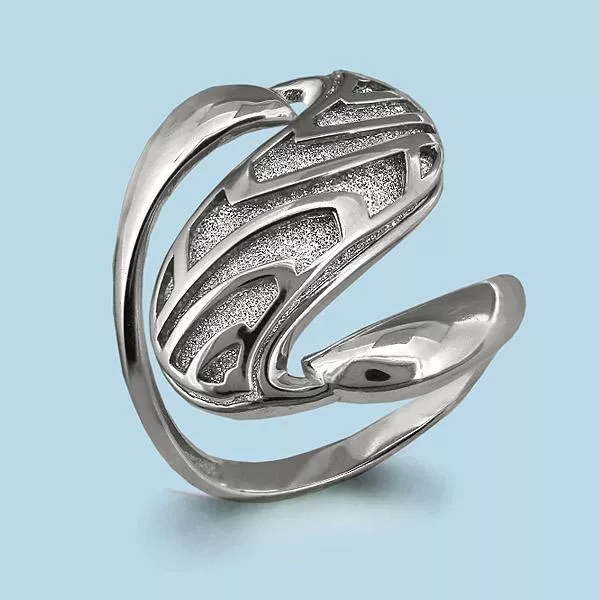 Кольцо, артикул LV54273, серебро