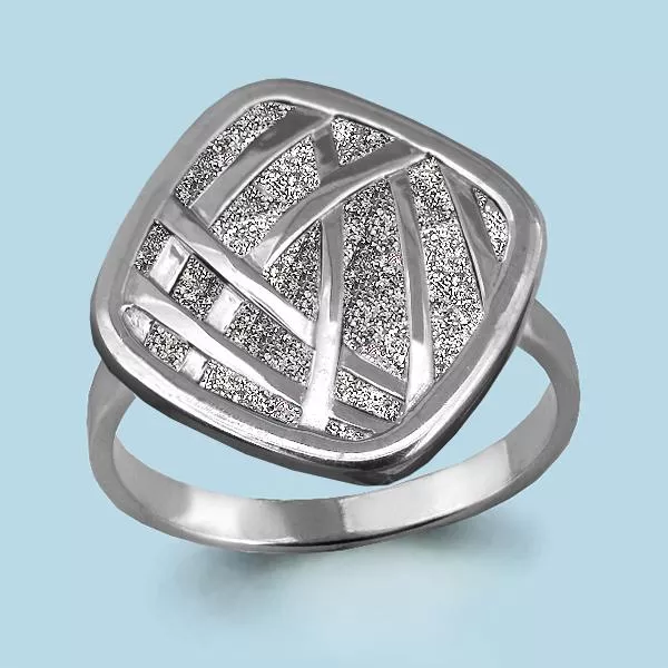 Кольцо, серебро, артикул LV54165