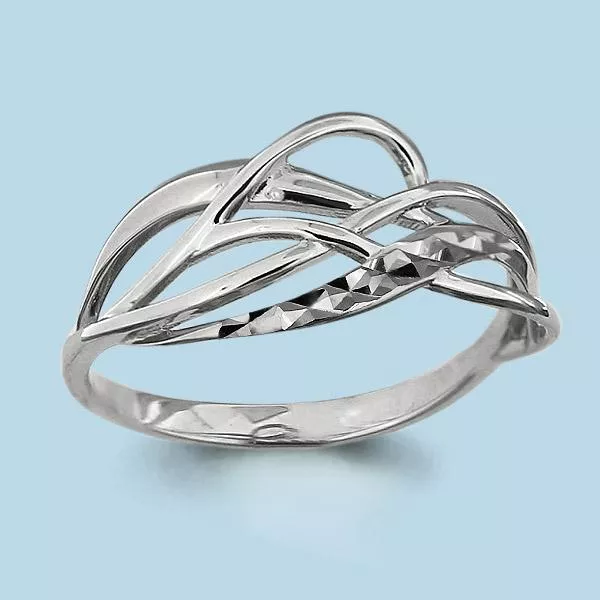 Кольцо, артикул LV54143, серебро