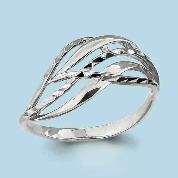 Кольцо, серебро, артикул LV54142