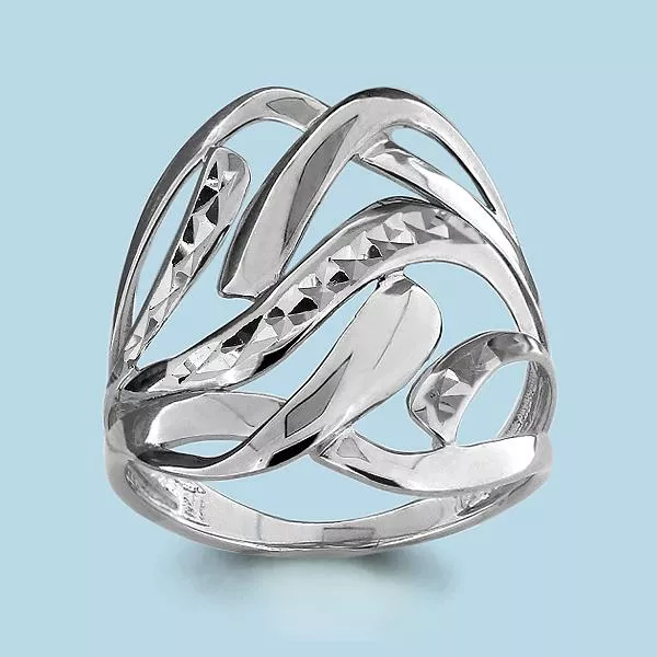 Кольцо, серебро, артикул LV54130