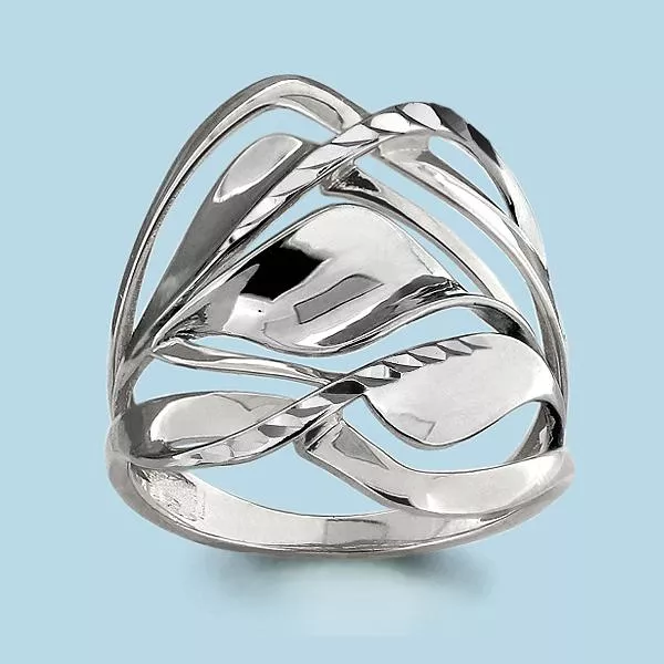 Кольцо, серебро, артикул LV54127