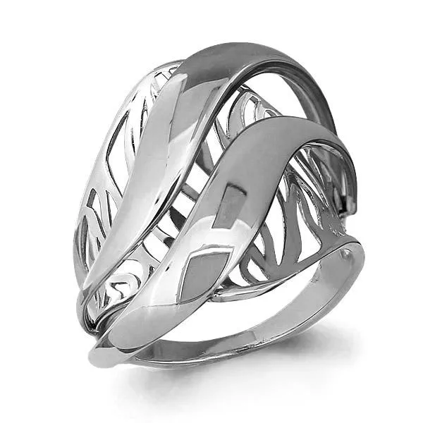 Кольцо из серебра, артикул LV54112