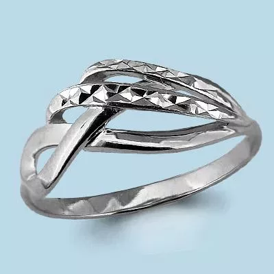 Кольцо, артикул LV54074, серебро