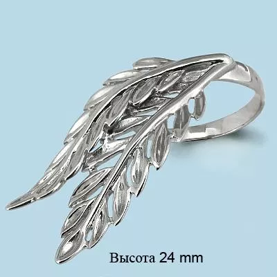 Кольцо, артикул LV54011, серебро