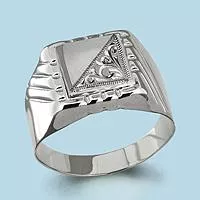 Кольцо, артикул LV53013, серебро