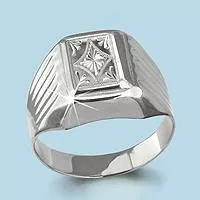 Кольцо из серебра, артикул LV53003