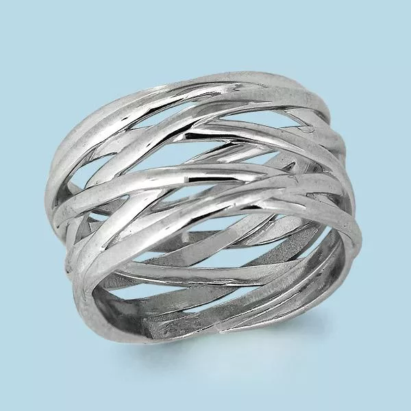 Кольцо, артикул LV52978, серебро