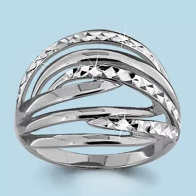 Кольцо, артикул LV52842, серебро