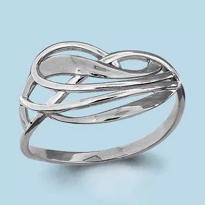 Кольцо, серебро, артикул LV52790