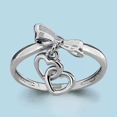 Кольцо, артикул LV52781, серебро