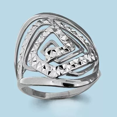 Кольцо, серебро, артикул LV52769