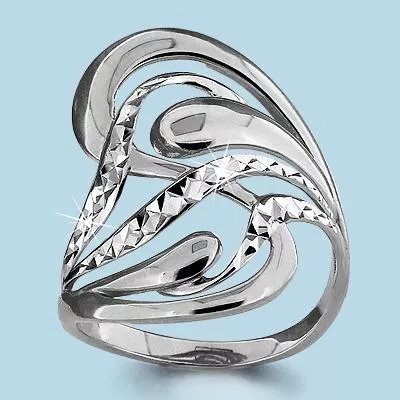 Кольцо, артикул LV52768, серебро