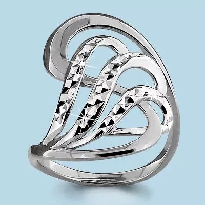 Кольцо из серебра, артикул LV52767