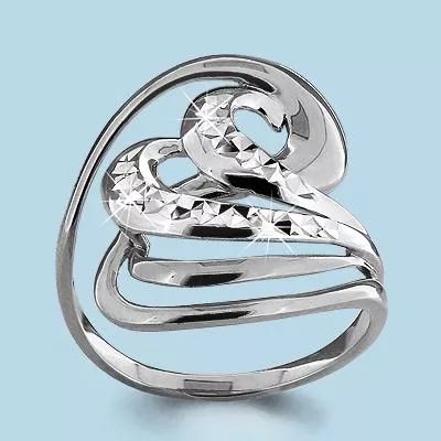 Кольцо, серебро, артикул LV52766