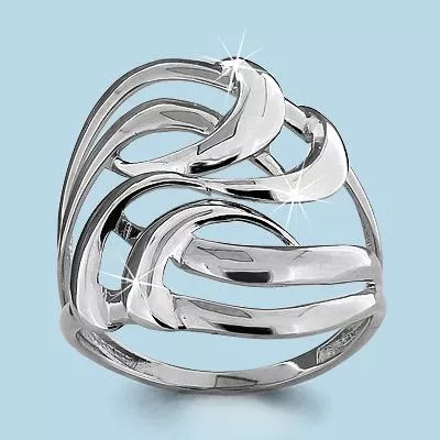 Кольцо, серебро, артикул LV52754