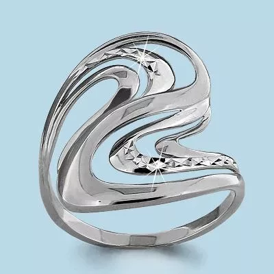 Кольцо из серебра, артикул LV52752