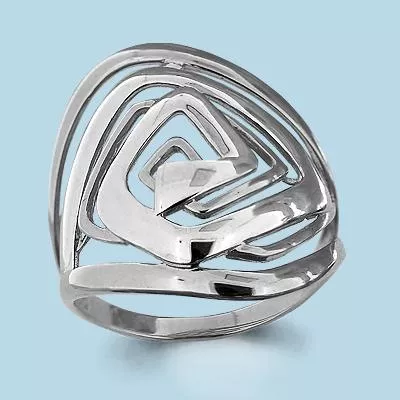 Кольцо, серебро, артикул LV52751