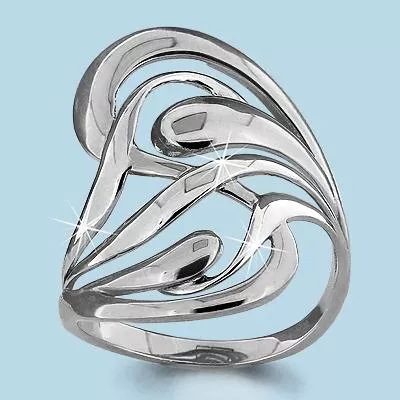 Кольцо, артикул LV52750, серебро