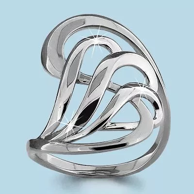 Кольцо из серебра, артикул LV52749