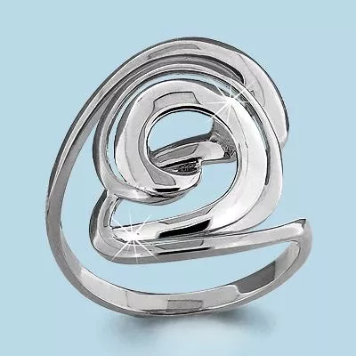 Кольцо, артикул LV52744, серебро