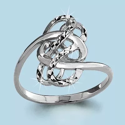 Кольцо из серебра, артикул LV52724