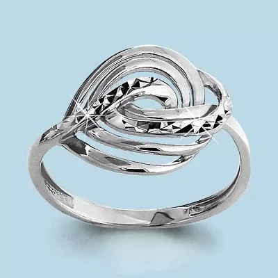 Кольцо, артикул LV52722, серебро