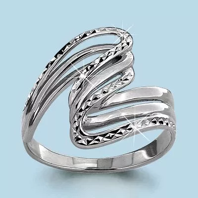 Кольцо из серебра, артикул LV52718