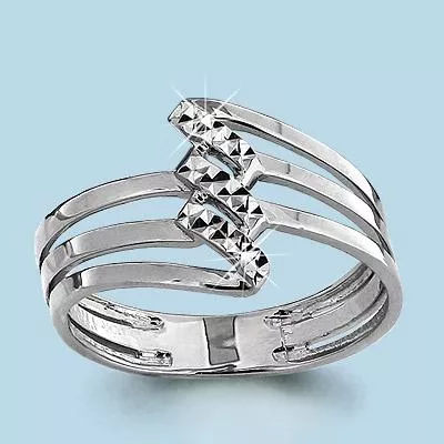 Кольцо, артикул LV52716, серебро