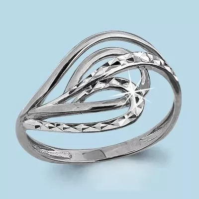 Кольцо, серебро, артикул LV52714