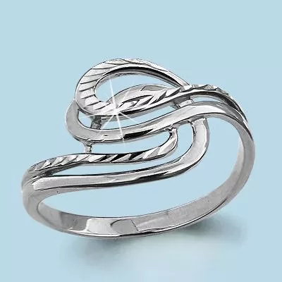Кольцо, серебро, артикул LV52711