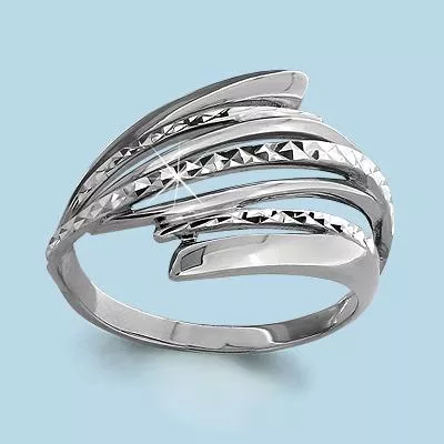 Кольцо, артикул LV52702, серебро