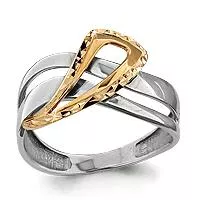 Кольцо, артикул LV52676, серебро