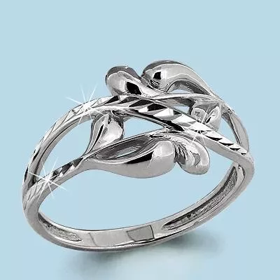 Кольцо из серебра, артикул LV52651