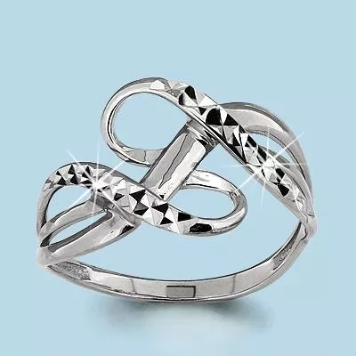 Кольцо, артикул LV52615, серебро