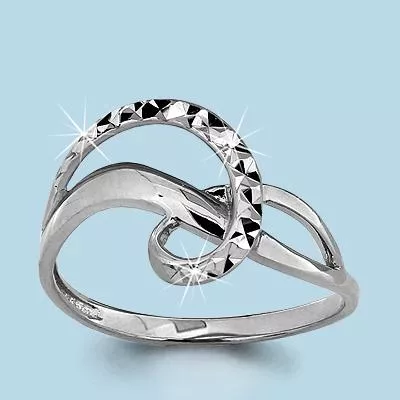 Кольцо, артикул LV52612, серебро