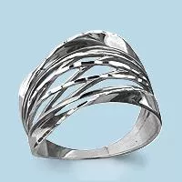 Кольцо, артикул LV52552, серебро