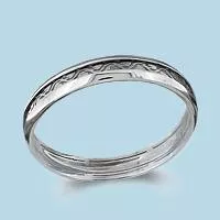 Кольцо из серебра, артикул LV52023