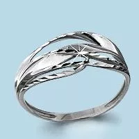Кольцо из серебра, артикул LV51741