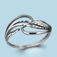 Кольцо, артикул LV51736, серебро