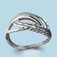 Кольцо из серебра, артикул LV51716
